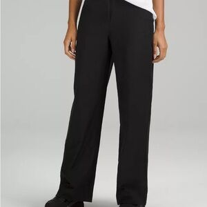 Lululemon City Sleek Black 5 Pkt High Rise Wide Leg Pant Utilitech™